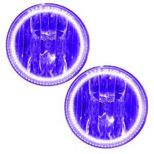 Ford Mustang Fog Light Halo Kit - ORACLE Lighting - LED, Shelby/Roush Fogs - UV/Purple - `10-`12